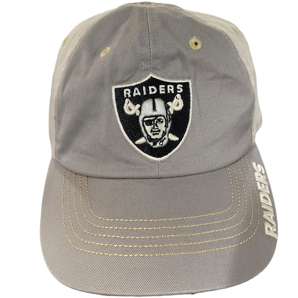 Oakland Raiders Cream two tone Hat NFL Team Apparel Raiders Cap sportswear